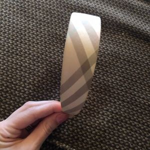 Burberry London pink headband